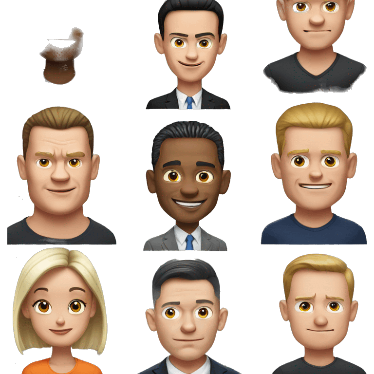 John Cena mixed with Alibaba CEO emoji