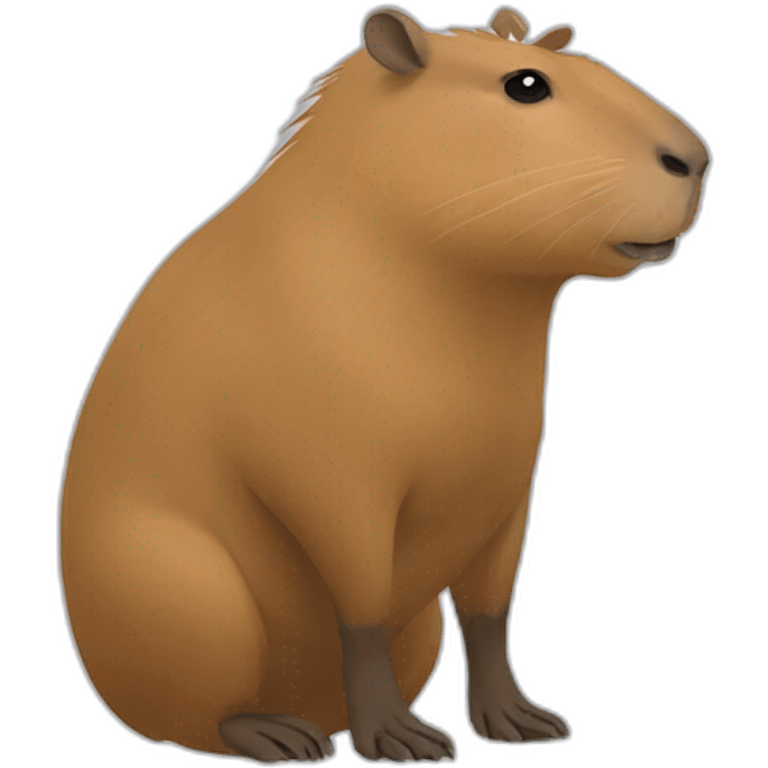 capybara-side emoji