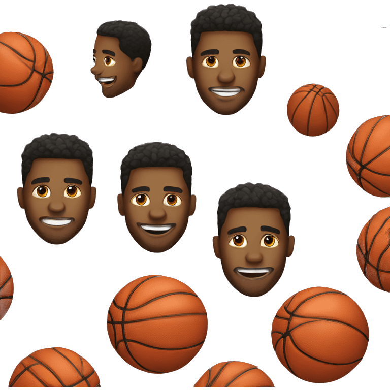 Basketball player emoji