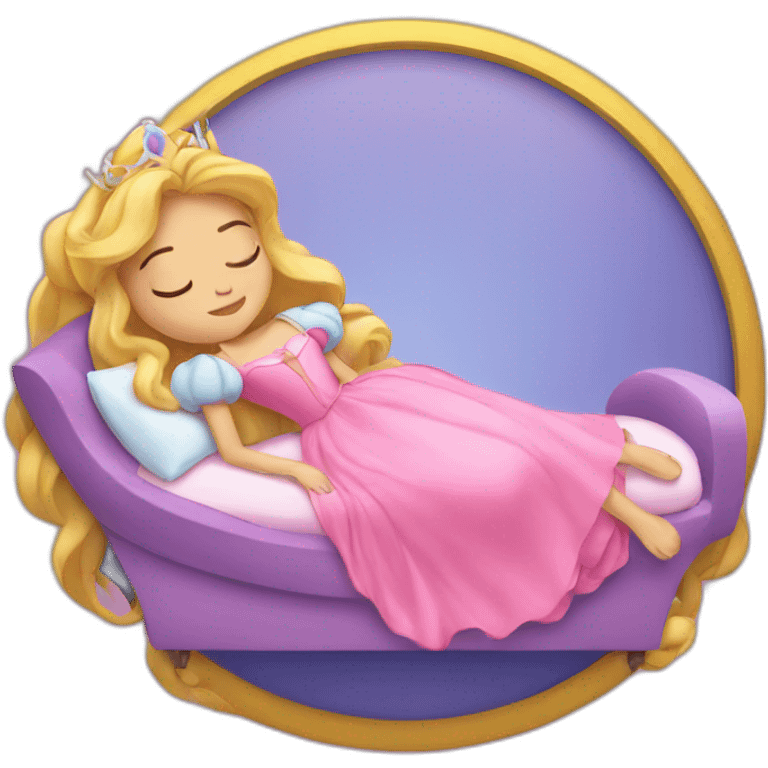 Sleeping beauty emoji