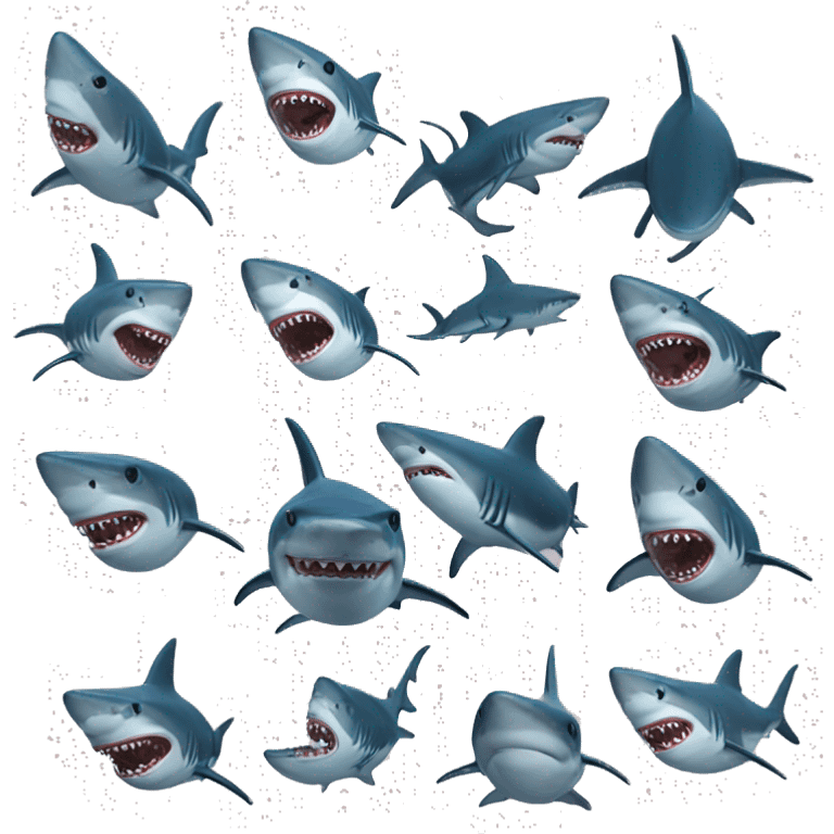 Shark Crazy  emoji