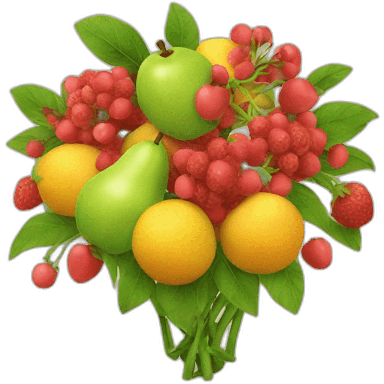 fruit-bouquet emoji