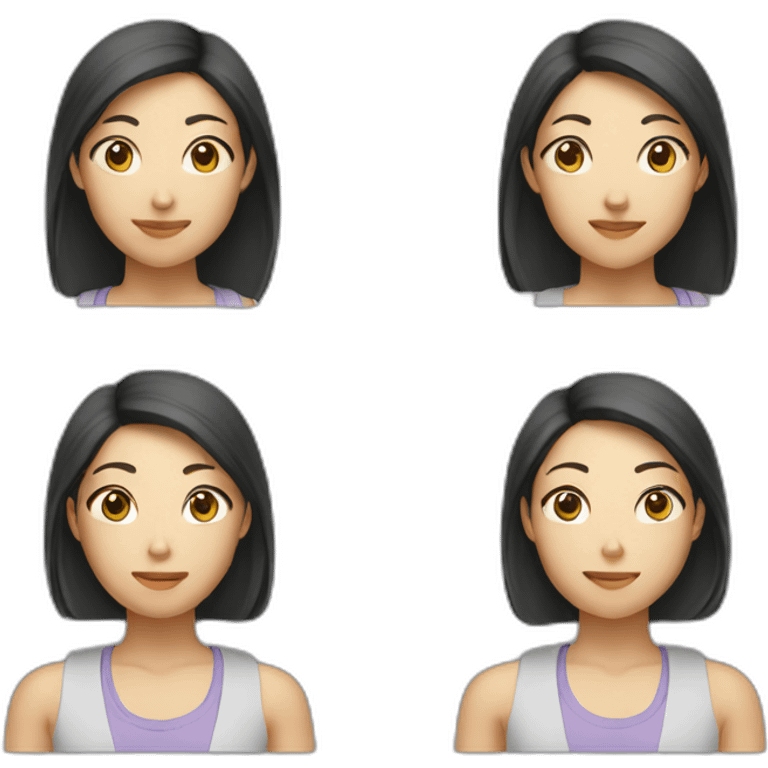 female asian emoji