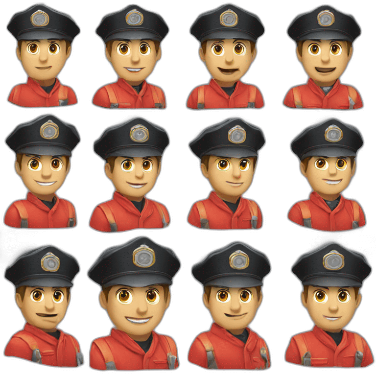 Pompiers emoji