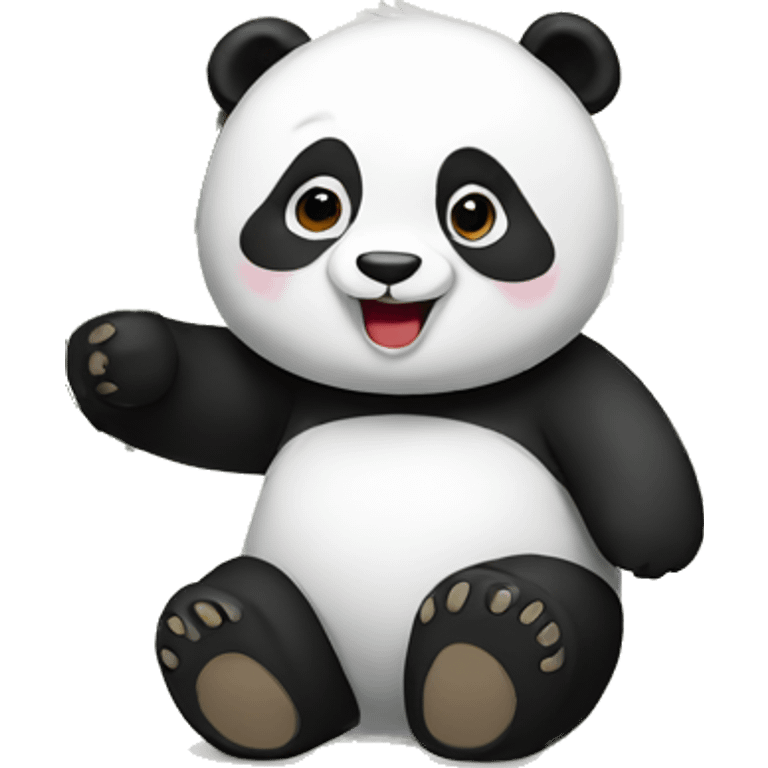 panda fun emoji