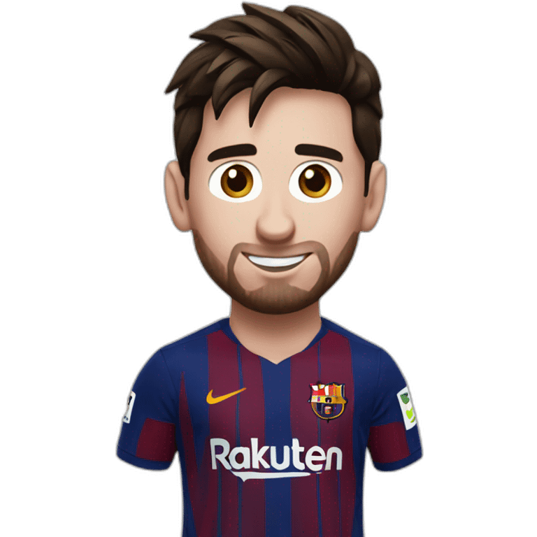 messi newells face emoji