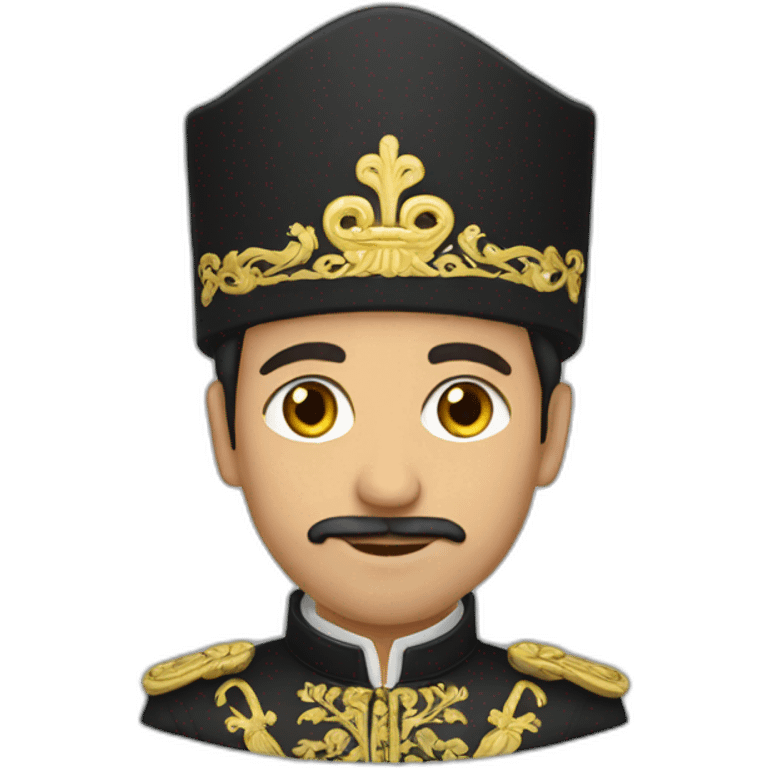 Orthodox Georgian, in national dress emoji