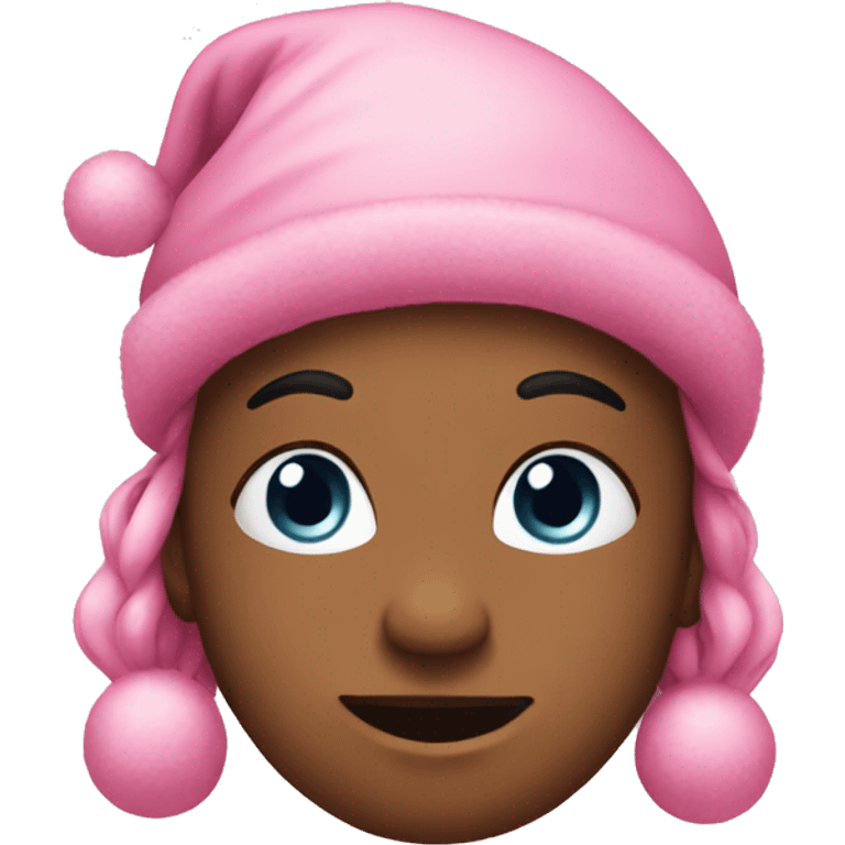 pink christmas  emoji