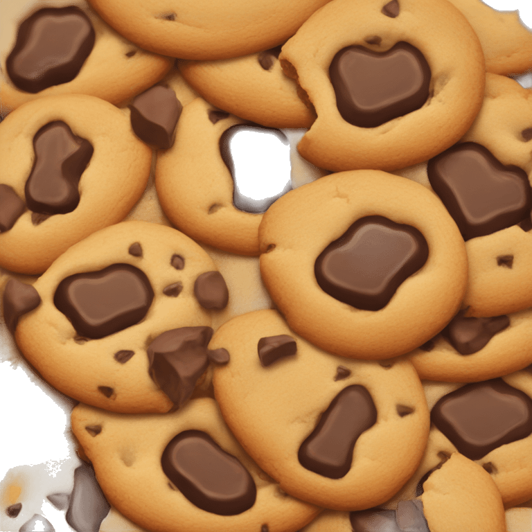 Choclate chip cookie emoji