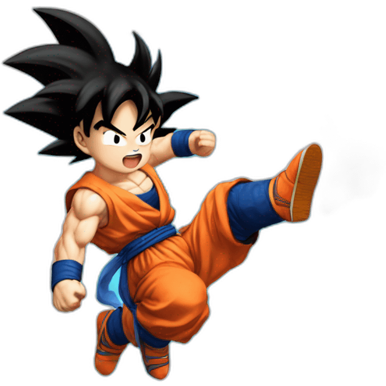 goku en la nube voladora  emoji