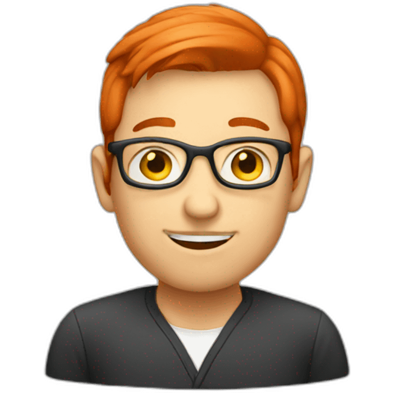 red hair programmer emoji