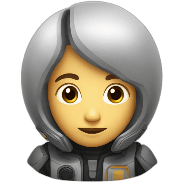 intergalactical human from exoplanet emoji