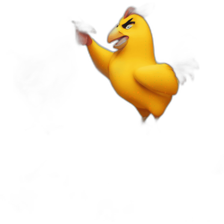 chicken boxing with pumba from the film the lion king emoji