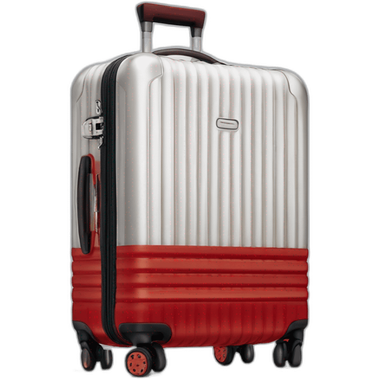 Essential Cabin luggage Red rimowa emoji