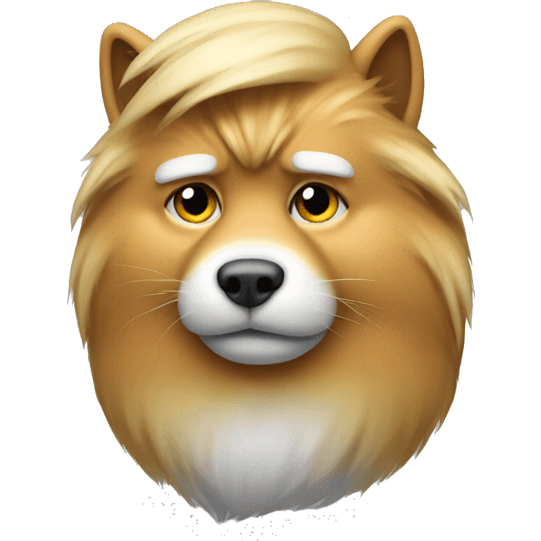  Donald trump as a furry emoji