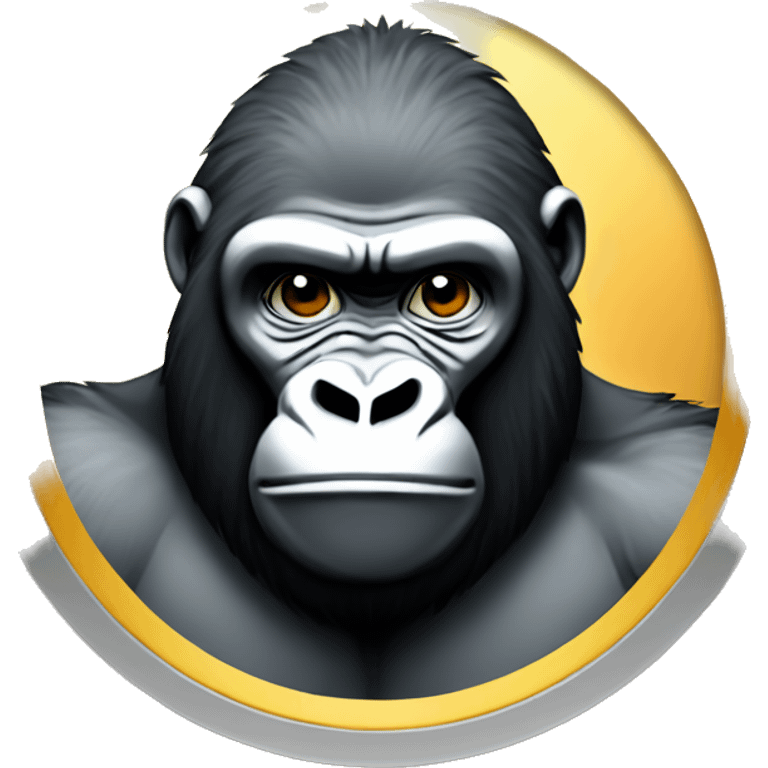 coin with a gorilla emoji