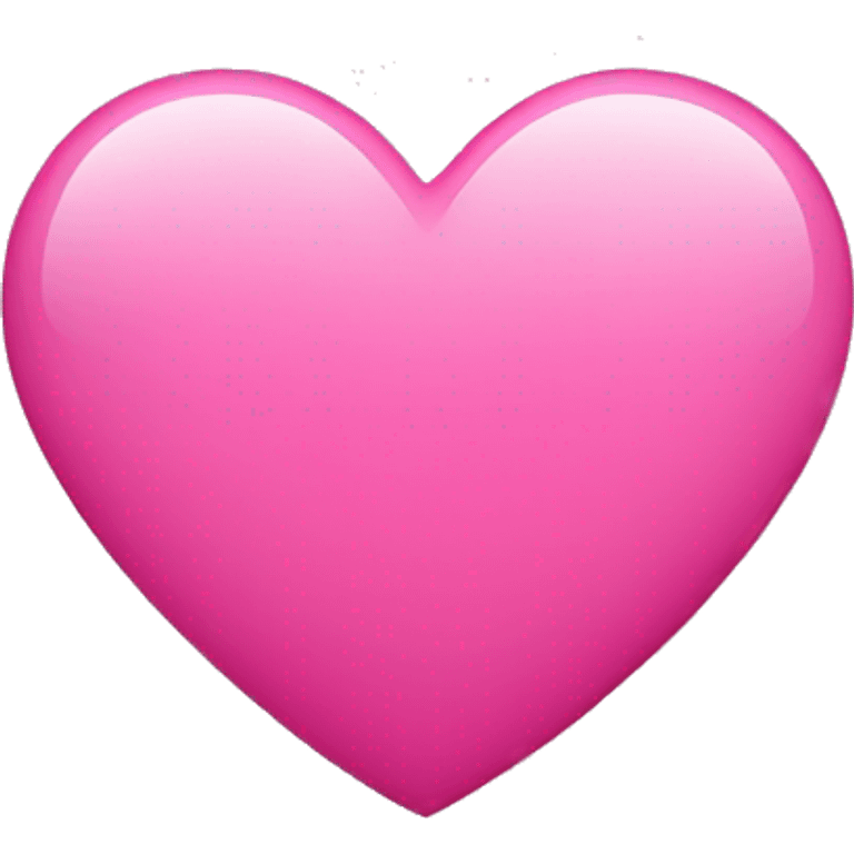 Pink heart with background shade emoji