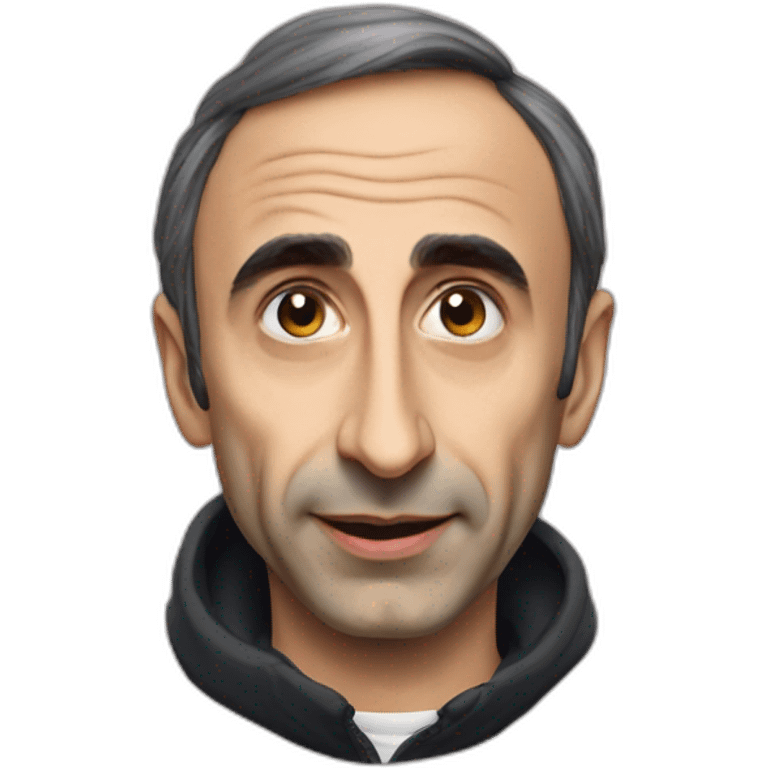 Éric Zemmour qui sourit emoji