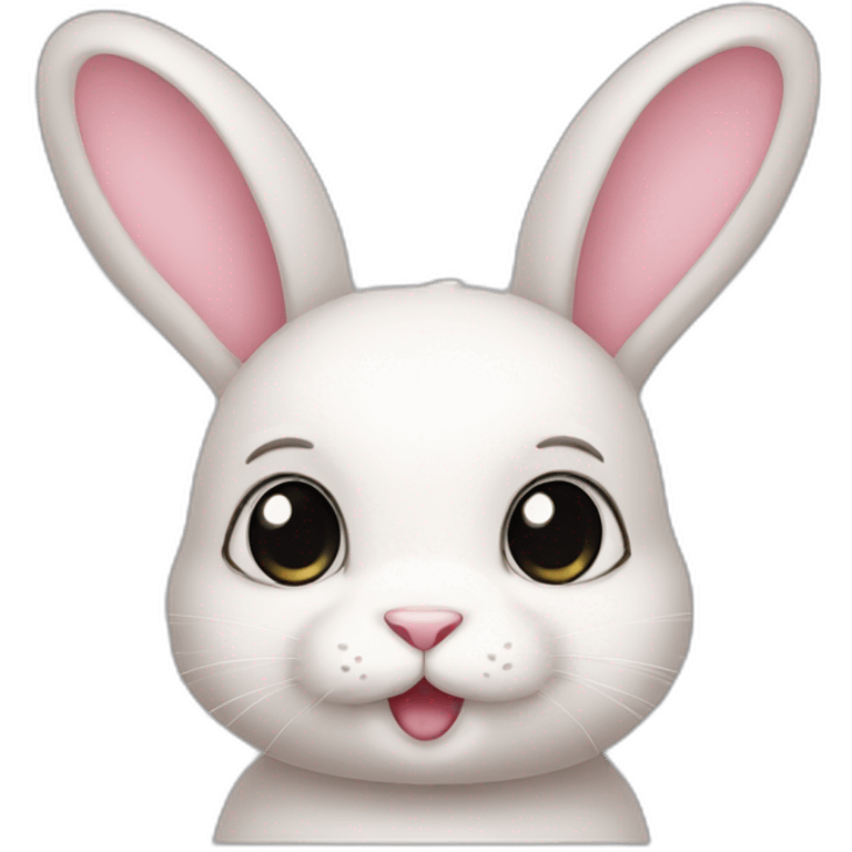 Cute bunny emoji