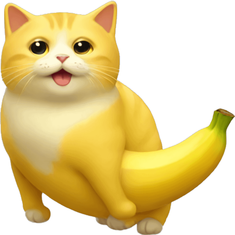 Banana cat emoji