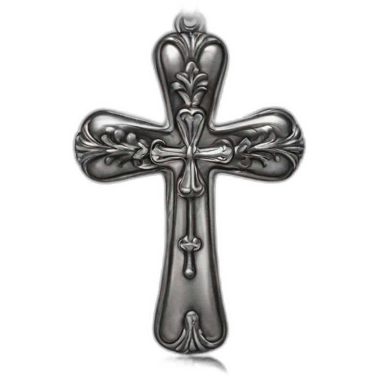 Chrome hearts cross emoji