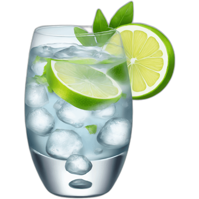 Gin tonic emoji