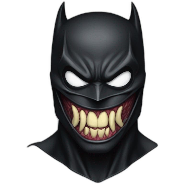 Venom Symbiote batman emoji