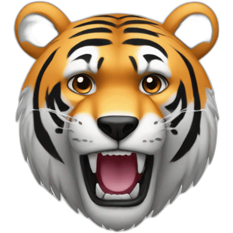 Bear tiger emoji