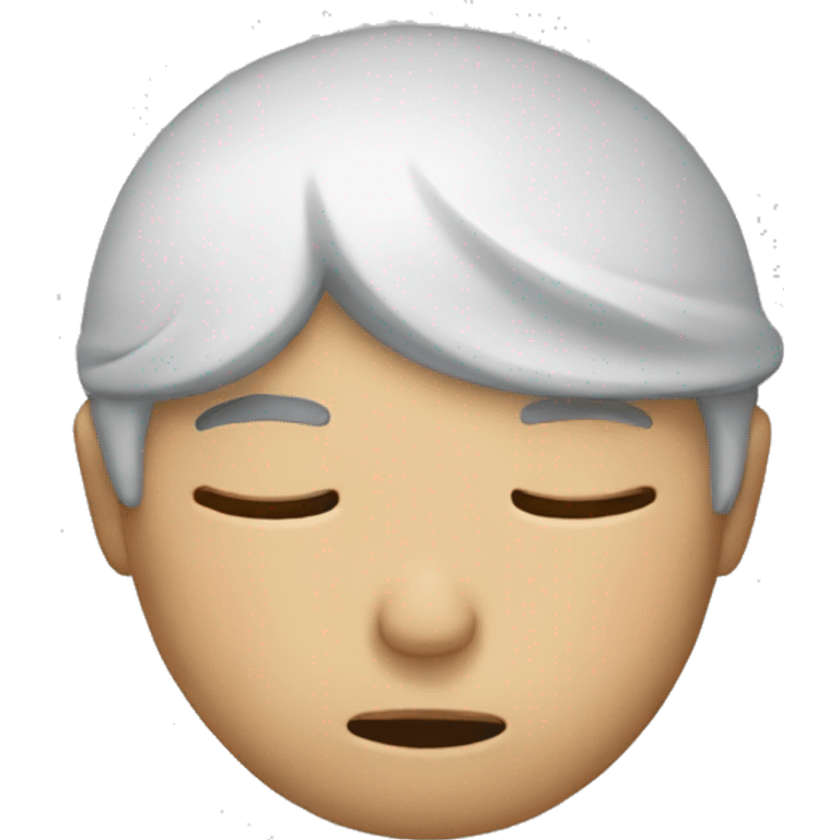 Sleepy emoji