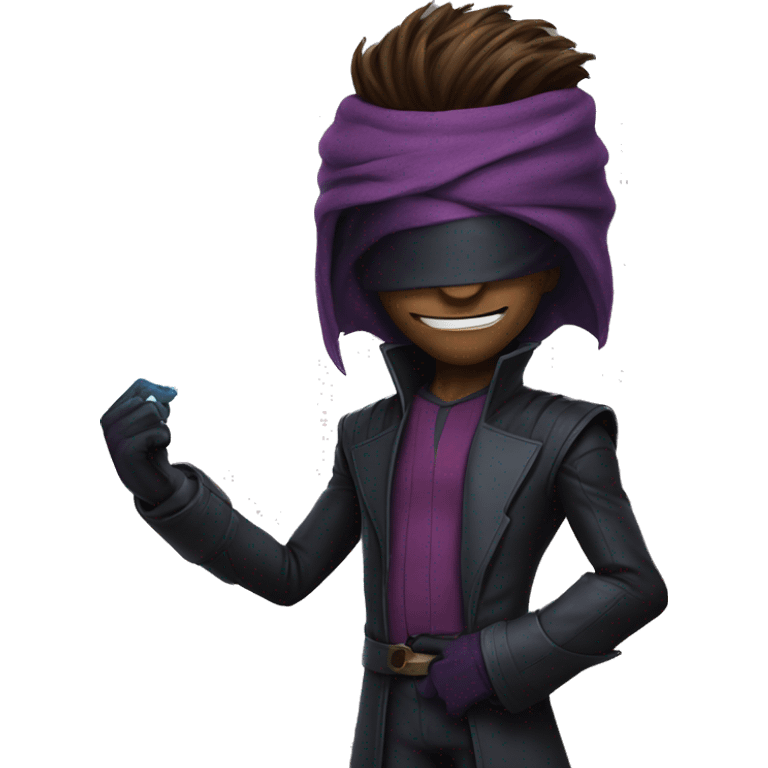 Gambit from the x-men emoji