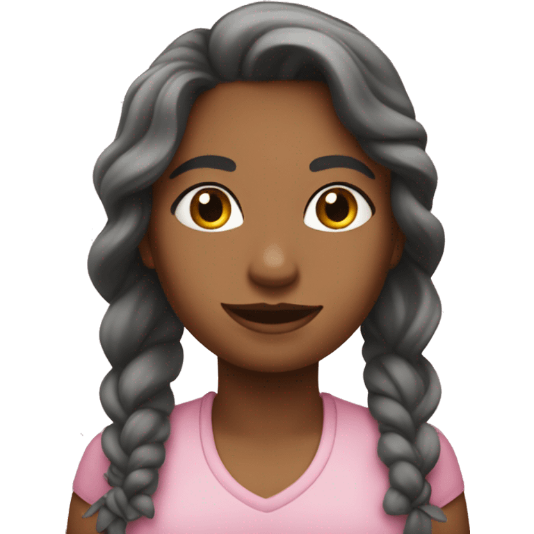 Fleur féminine rose  emoji