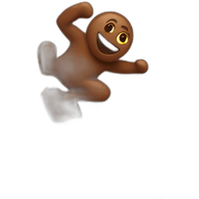 chocolate dancing emoji