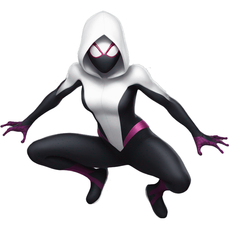 Spider-Gwen pose emoji