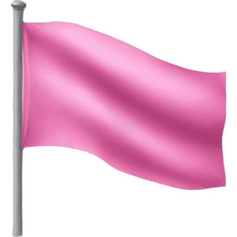 Pink flag emoji