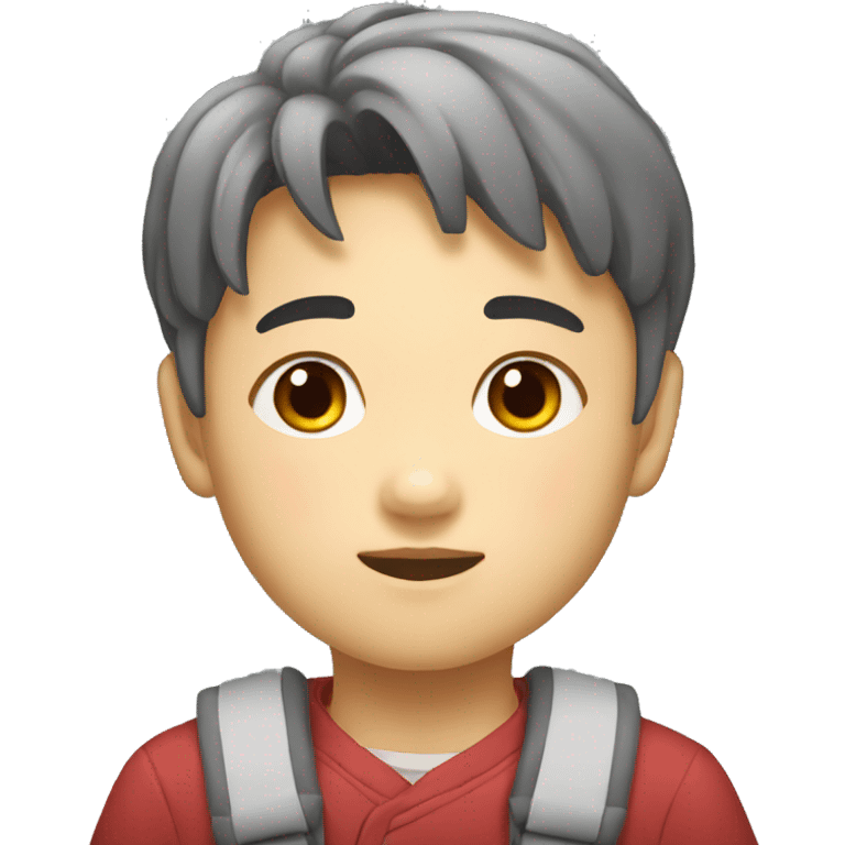 Niño coreano emoji