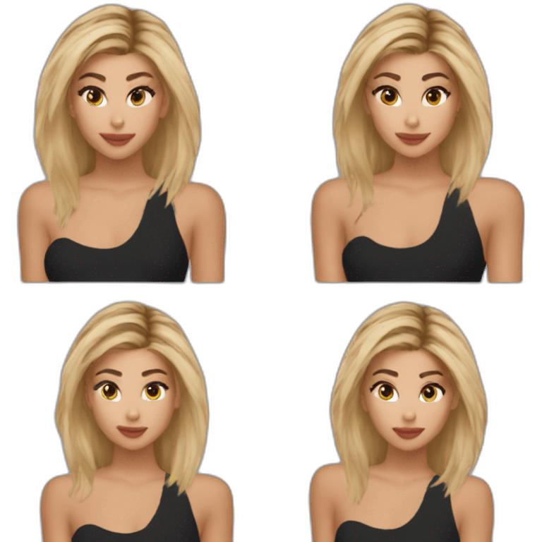 Hailey baldwin emoji