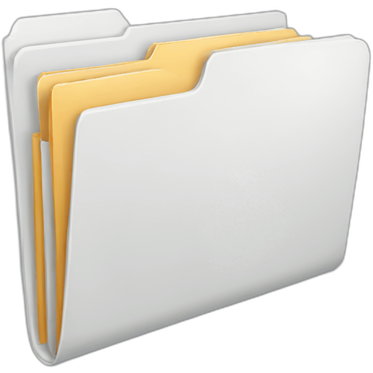 folder with documents emoji