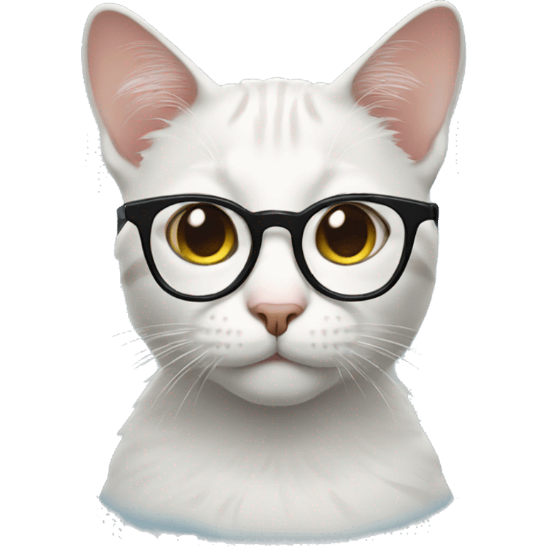 cat with glasses emoji