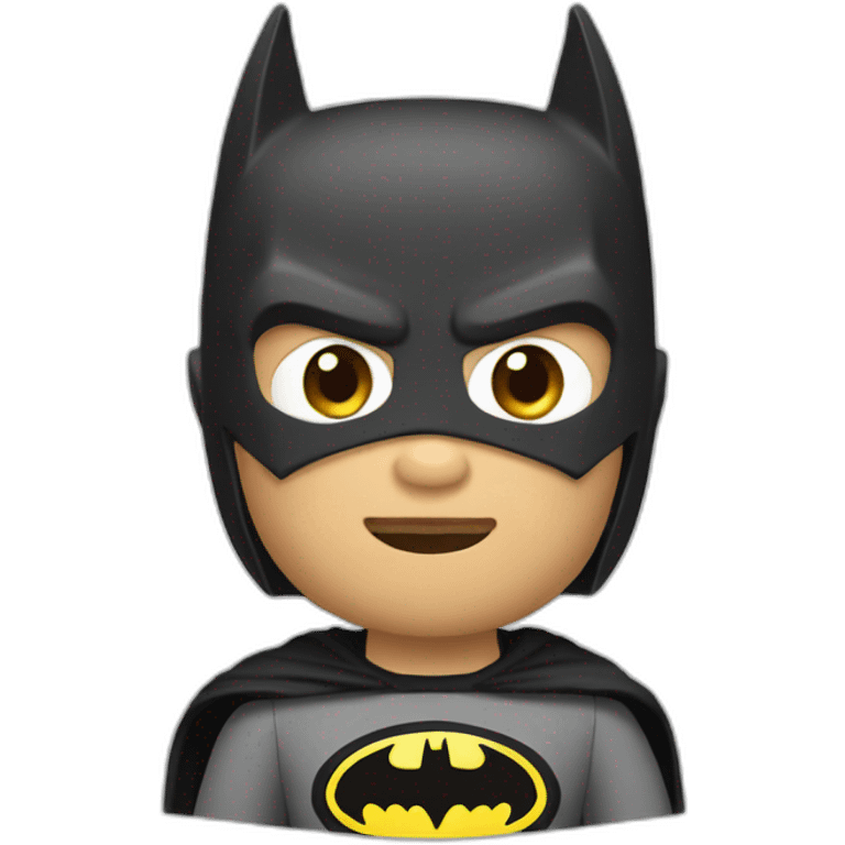 Burmese Chinese Batman emoji