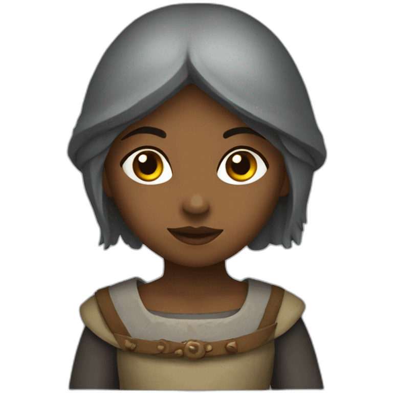 medieval girl emoji