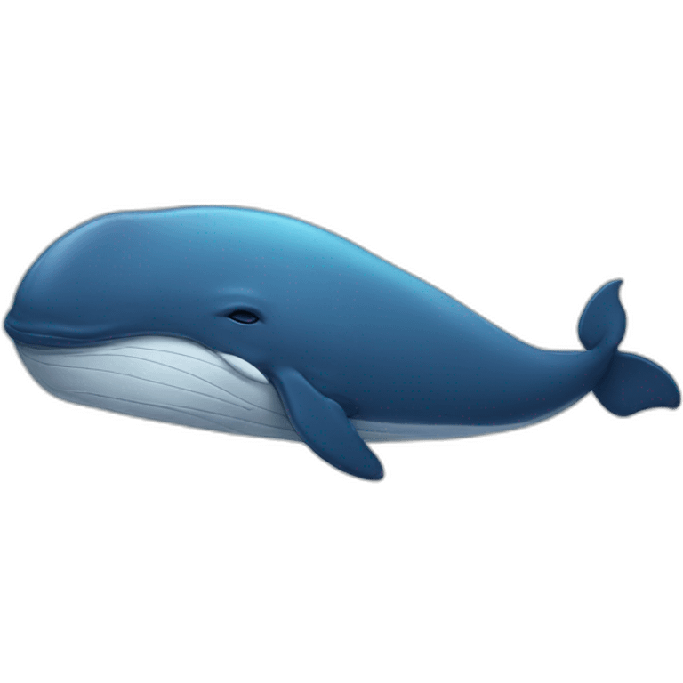 sleeping whale emoji