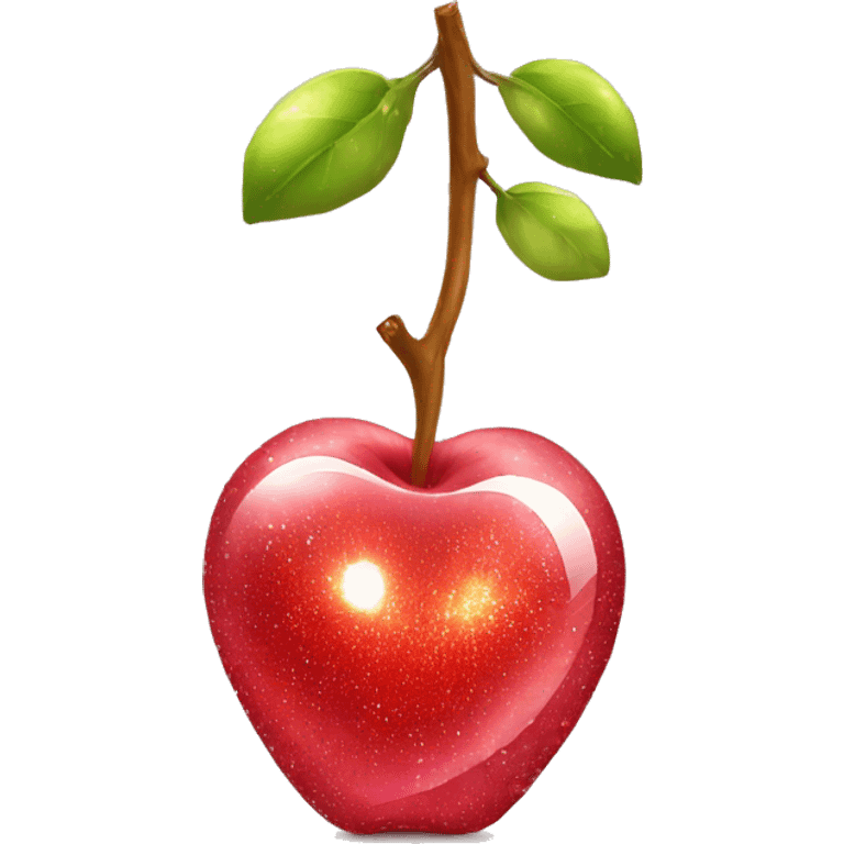 sparkling_heart apple emoji