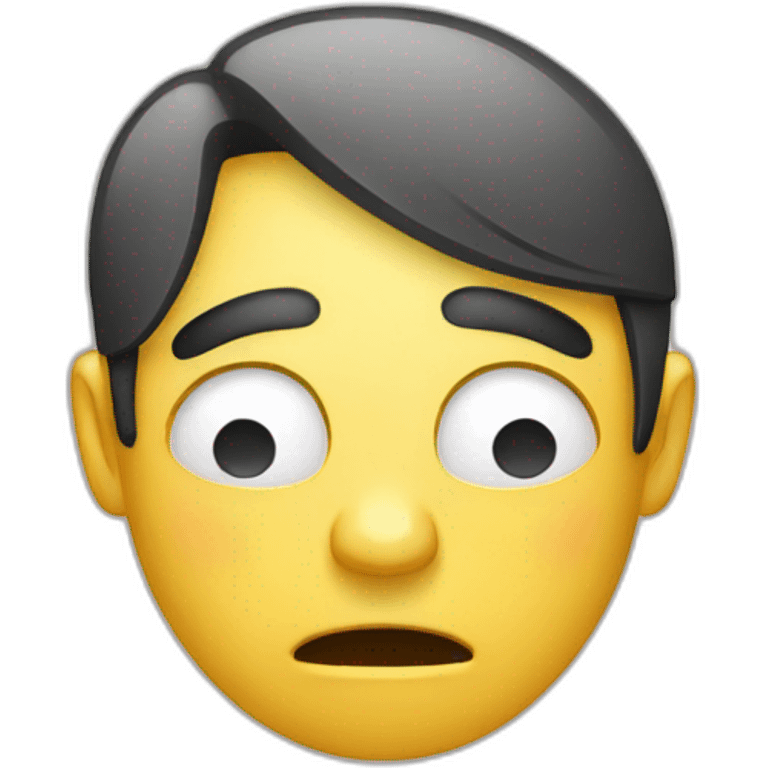 a webdesigner crying because the client is boring emoji