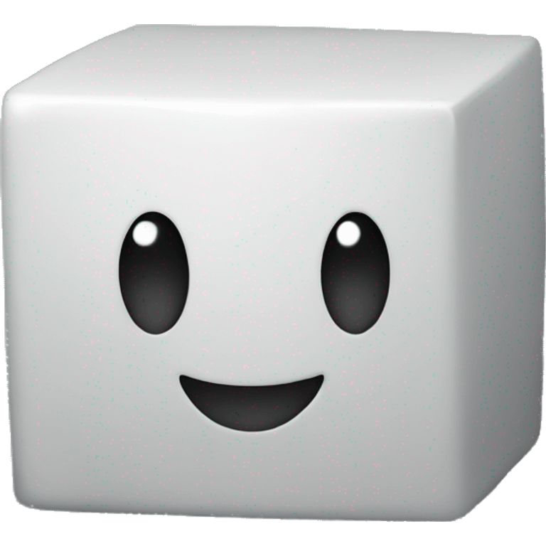 Cube emoji