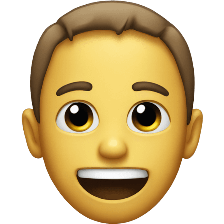 Creepy smiling emoji  emoji