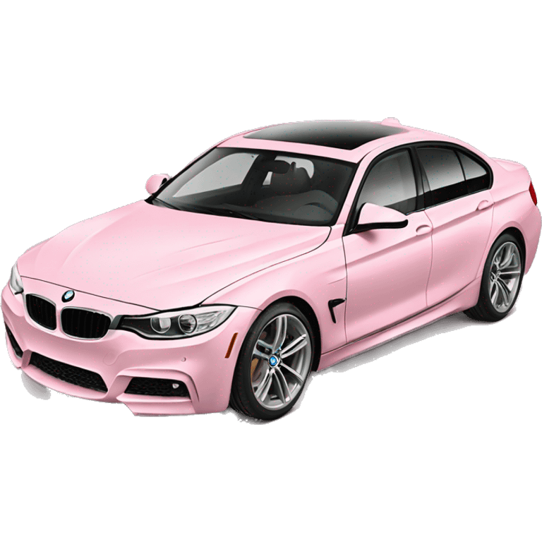 Pastel Pink BMW  emoji