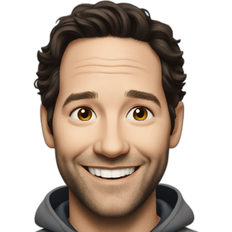 Paul rudd happy emoji