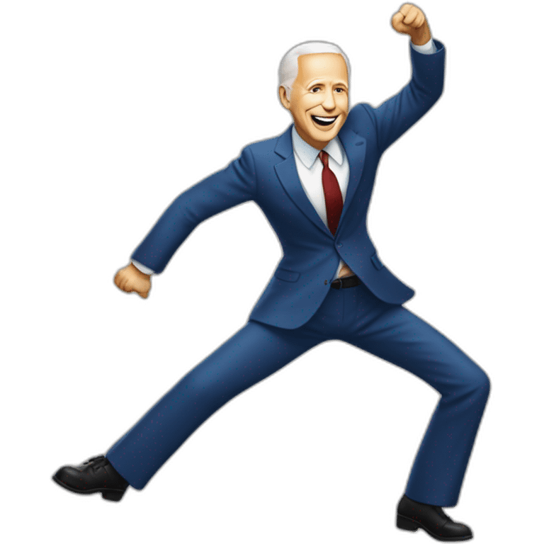 jew dancing on biden emoji