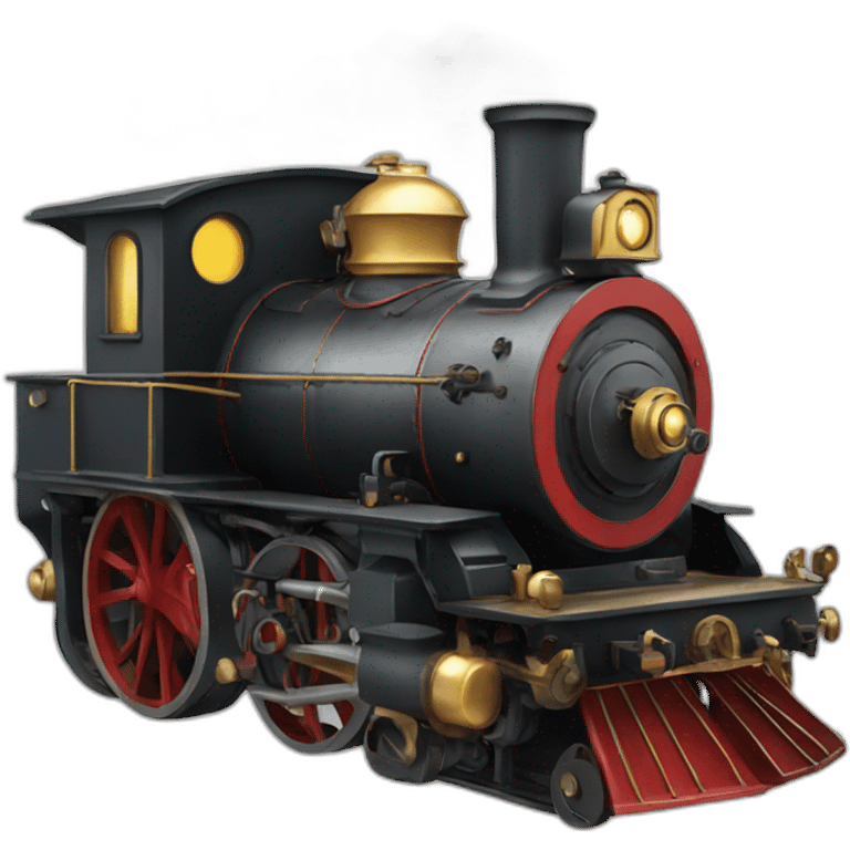 steam engine emoji