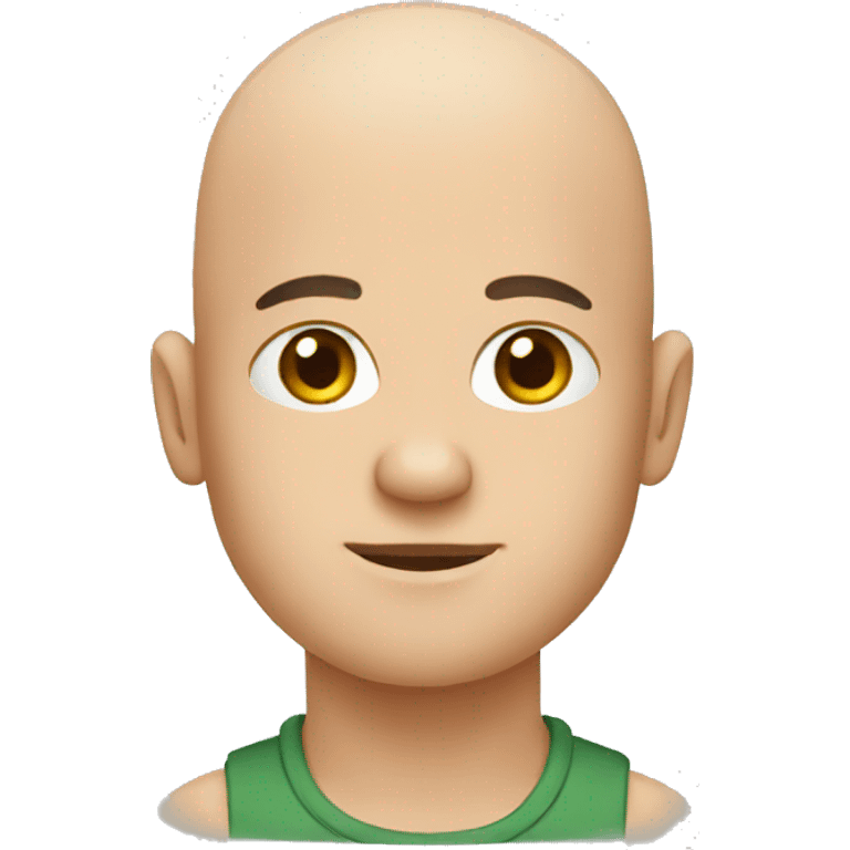 bald person emoji